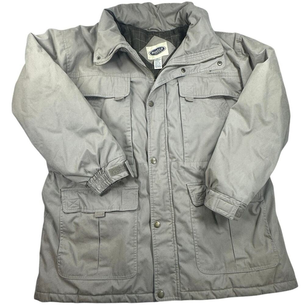 Austin Clothing Co. Field Jacket Village Twill Plaid Lined